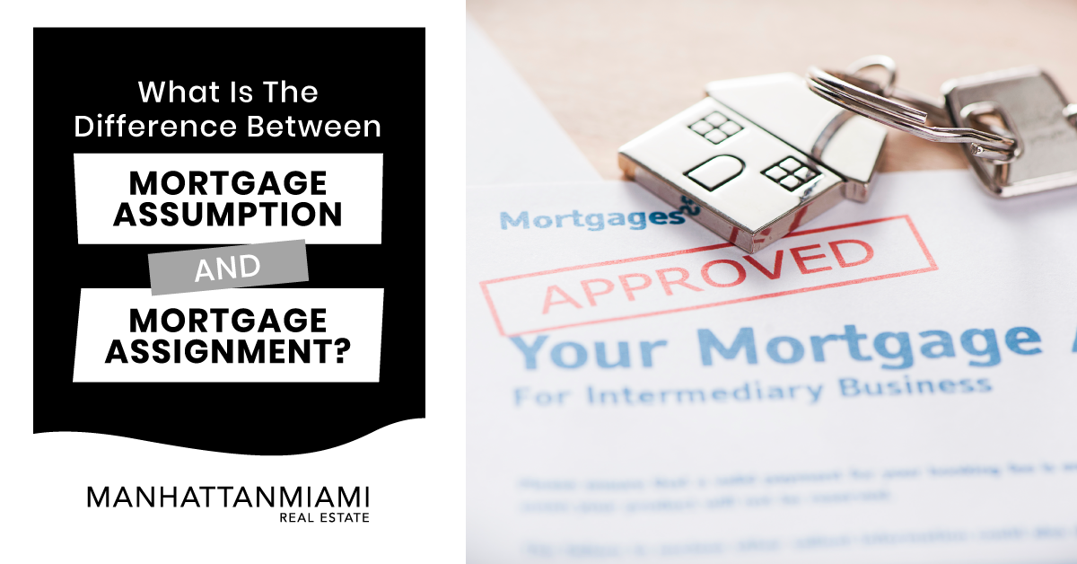 mortgage assignment vs assumption